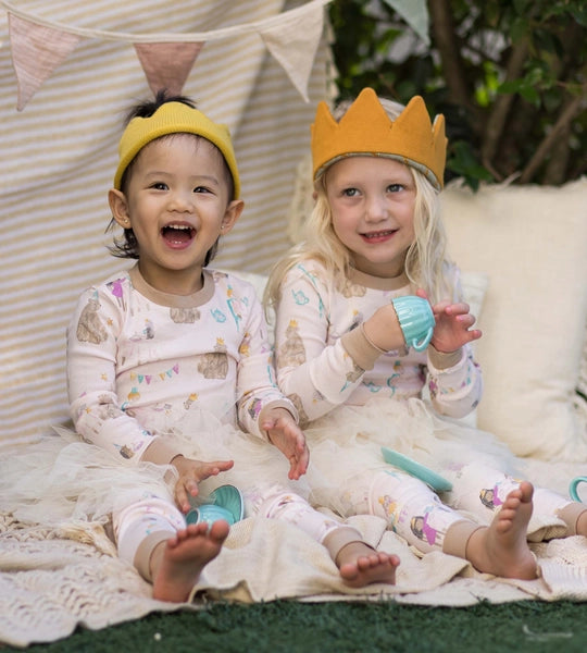 ORGANIC COTTON PAJAMAS - TEA TIME - 2 PIEZAS