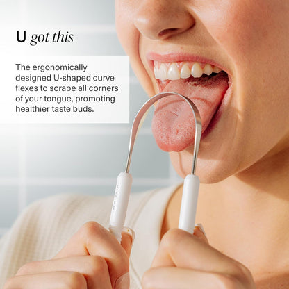 TONGUE SCRAPER FOR ADULTS + KIDS