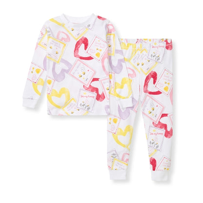 ORGANIC COTTON PAJAMAS - BEE MINE - 2 PIEZAS