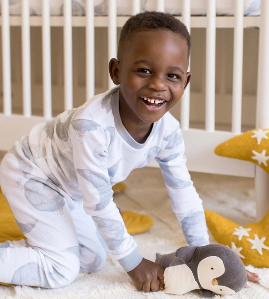 ORGANIC COTTON PAJAMAS - HELLO MOON - 2 PIEZAS