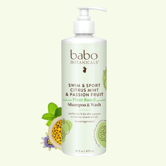 SWIM & SPORT CITRUS MINT & PASSION FRUIT SHAMPOO & WASH