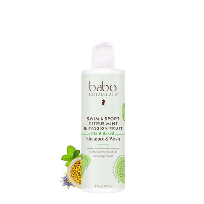 SWIM & SPORT CITRUS MINT & PASSION FRUIT SHAMPOO & WASH