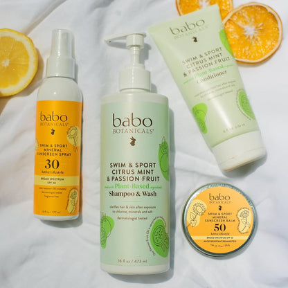 SWIM & SPORT CITRUS MINT & PASSION FRUIT SHAMPOO & WASH