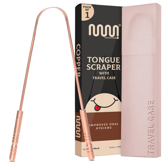 PURE COPPER TONGUE SCRAPER