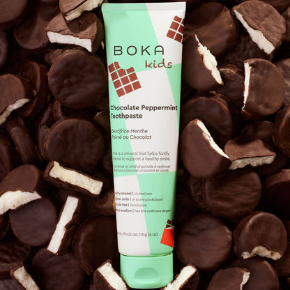 KIDS TOOTHPASTE (N-HA) CHOCOLATE PEPPERMINT