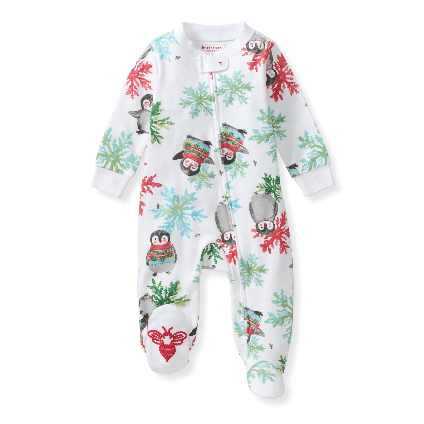 ORGANIC COTTON PAJAMAS - COZY PENGUINS - 1 PIEZA