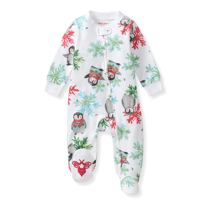 ORGANIC COTTON PAJAMAS - COZY PENGUINS - 1 PIEZA
