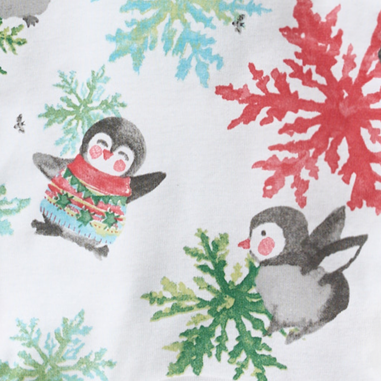 ORGANIC COTTON PAJAMAS - COZY PENGUINS - 2 PIEZAS