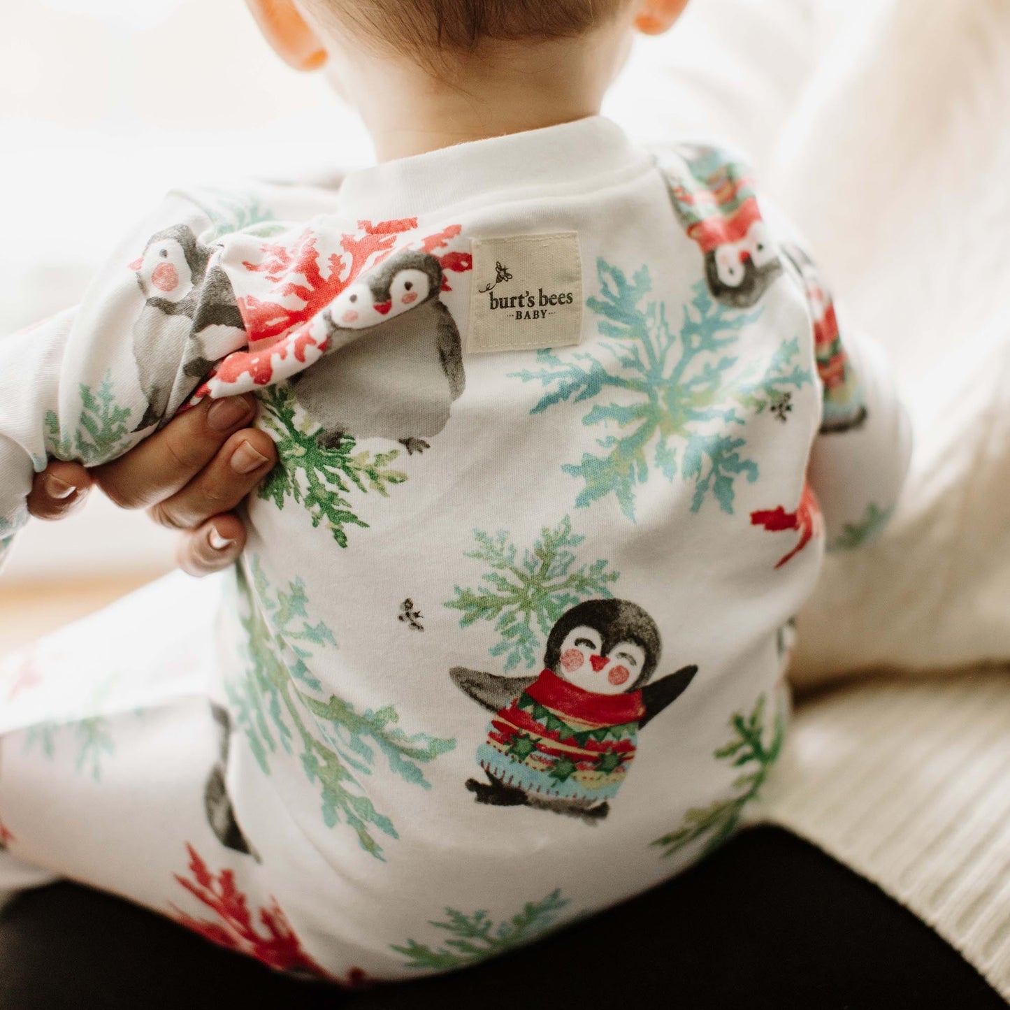ORGANIC COTTON PAJAMAS - COZY PENGUINS - 2 PIEZAS