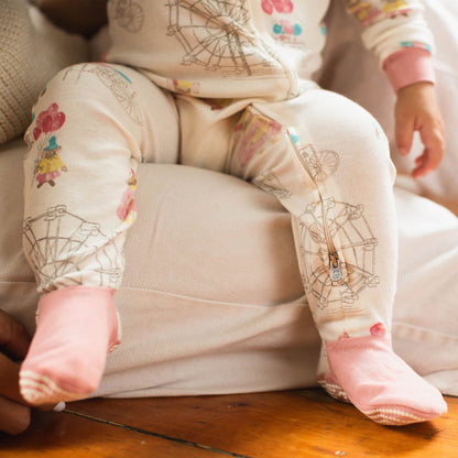 ORGANIC COTTON PAJAMAS - FALL CARNIVAL - 1 PIEZA