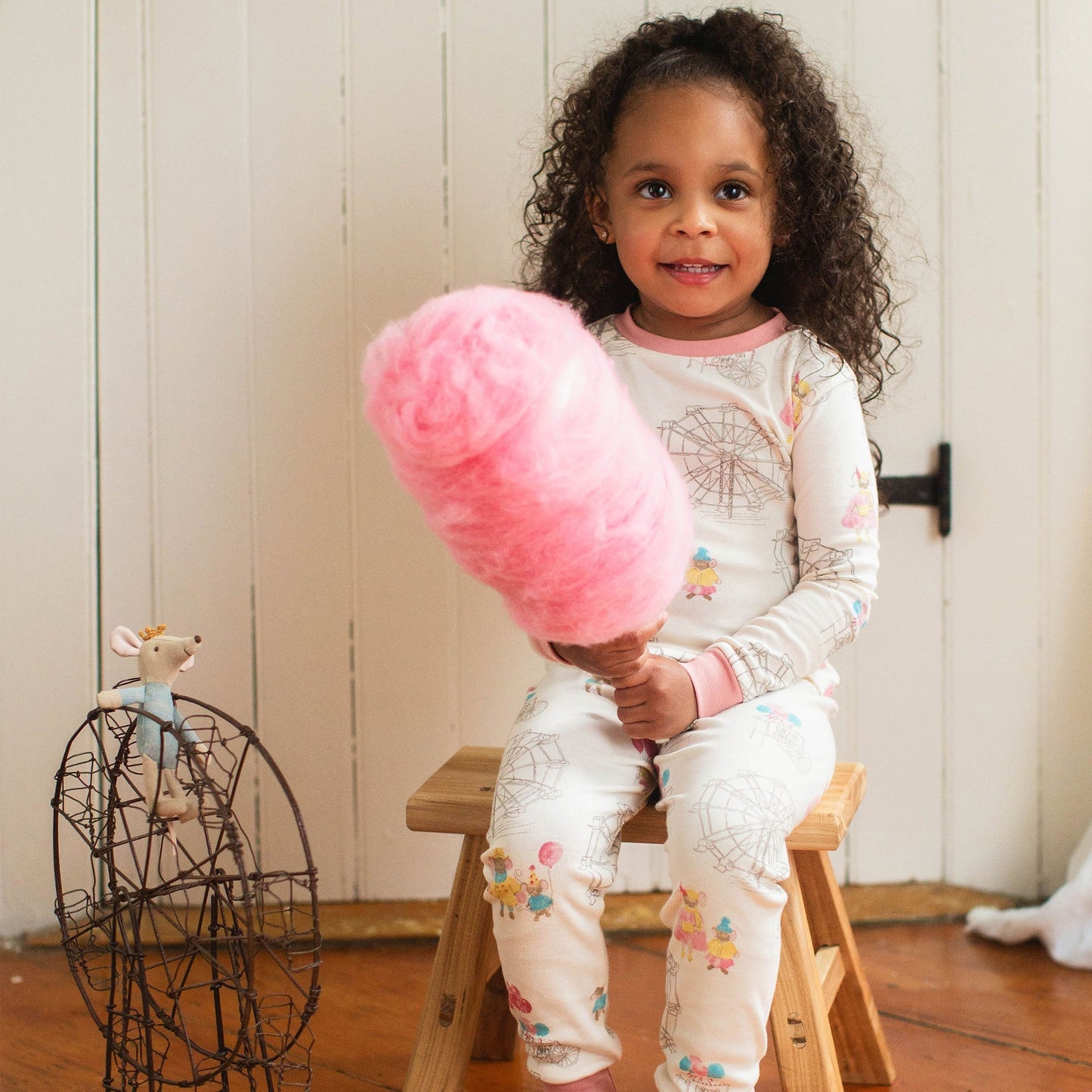 ORGANIC COTTON PAJAMAS - FALL CARNIVAL - 2 PIEZAS