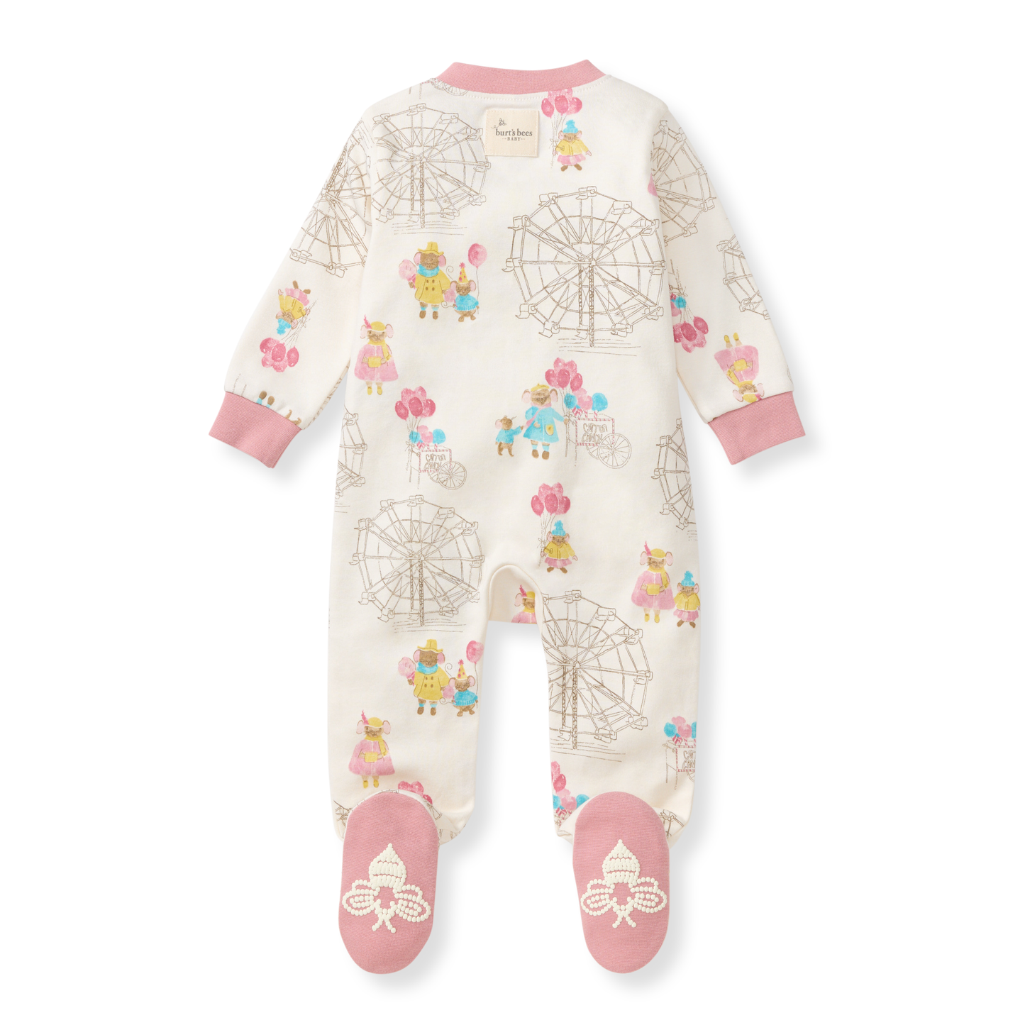ORGANIC COTTON PAJAMAS - FALL CARNIVAL - 1 PIEZA