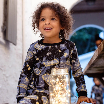 ORGANIC COTTON PAJAMAS - FIREFLY MAGIC - 2 PIEZAS