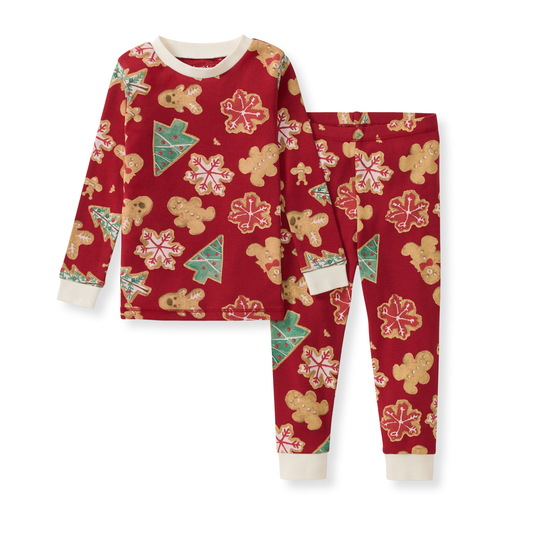 ORGANIC COTTON PAJAMAS - GINGERBREAD BAKE - 2 PIEZAS