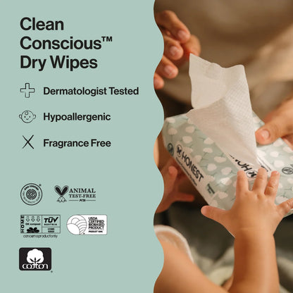 CLEAN CONSCIOUS DRY WIPES