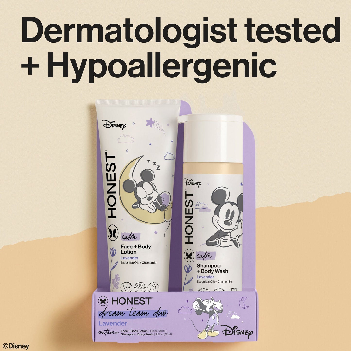 DISNEY SHAMPOO + LOTION DUO - CALM
