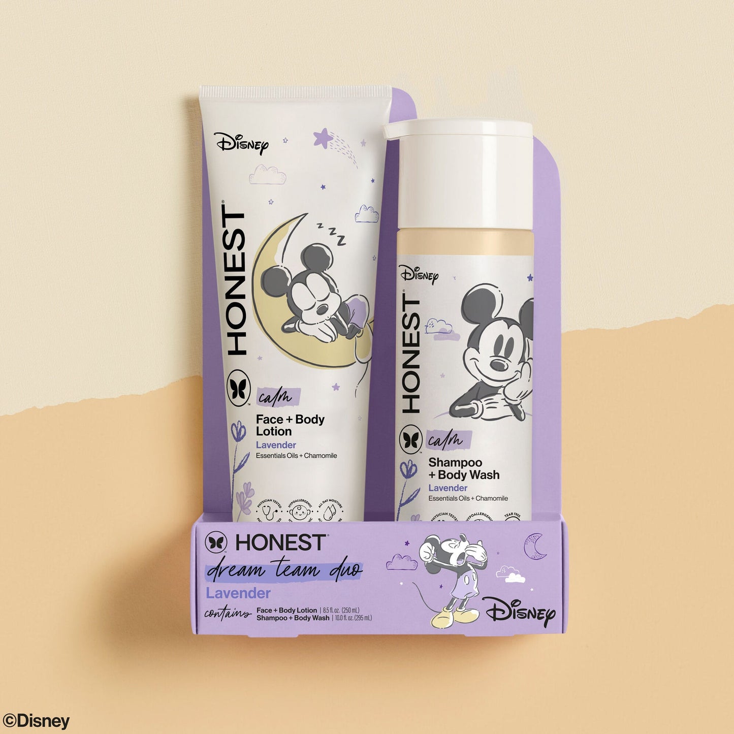 DISNEY SHAMPOO + LOTION DUO - CALM