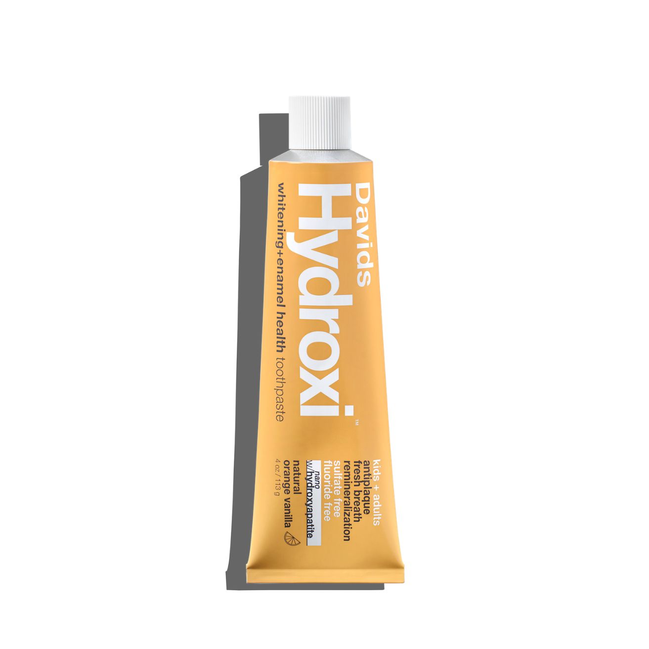 KIDS + ADULTS PREMIUM NANO-HYDROXYAPATITE TOOTHPASTE - ORANGE VANILLA
