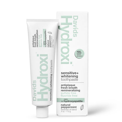 SENSITIVE+WHITENING PREMIUM NANO-HA TOOTHPASTE - NATURAL PEPPERMINT