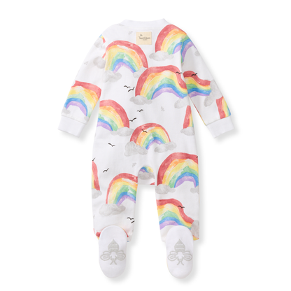 ORGANIC COTTON PAJAMAS - HAPPY RAINBOW - 1 PIEZA