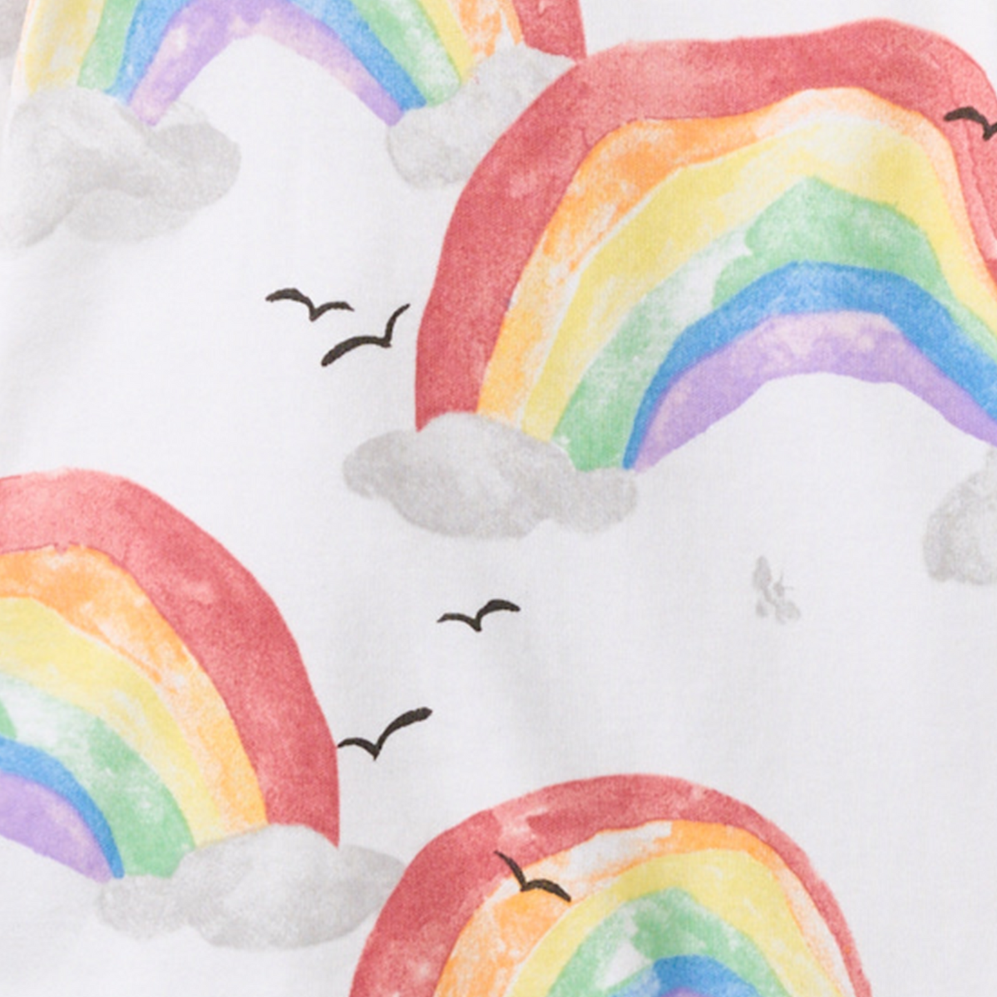 ORGANIC COTTON PAJAMAS - HAPPY RAINBOW - 1 PIEZA