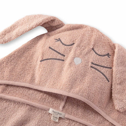 ORGANIC COTTON TODDLER HOODED BUNNY TOWEL