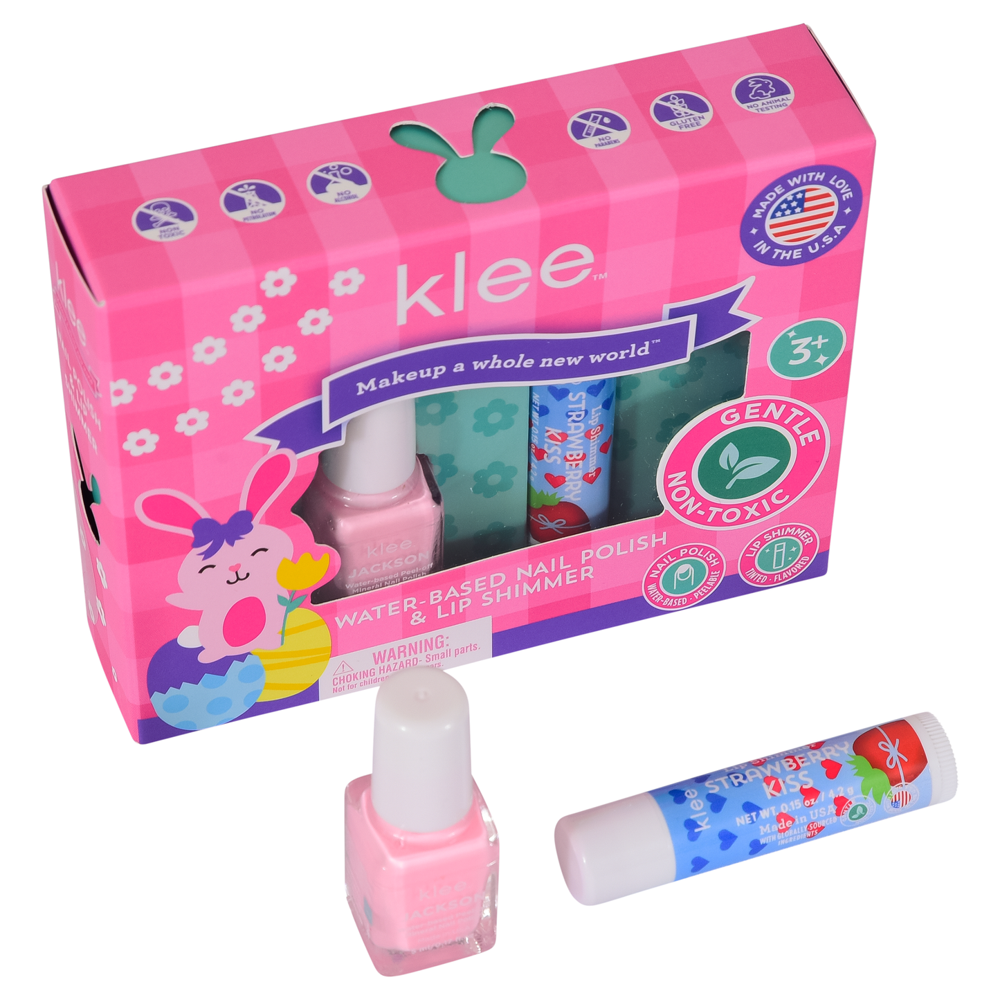 HOPPING PINK - NAIL POLISH AND LIP SHIMMER DUO