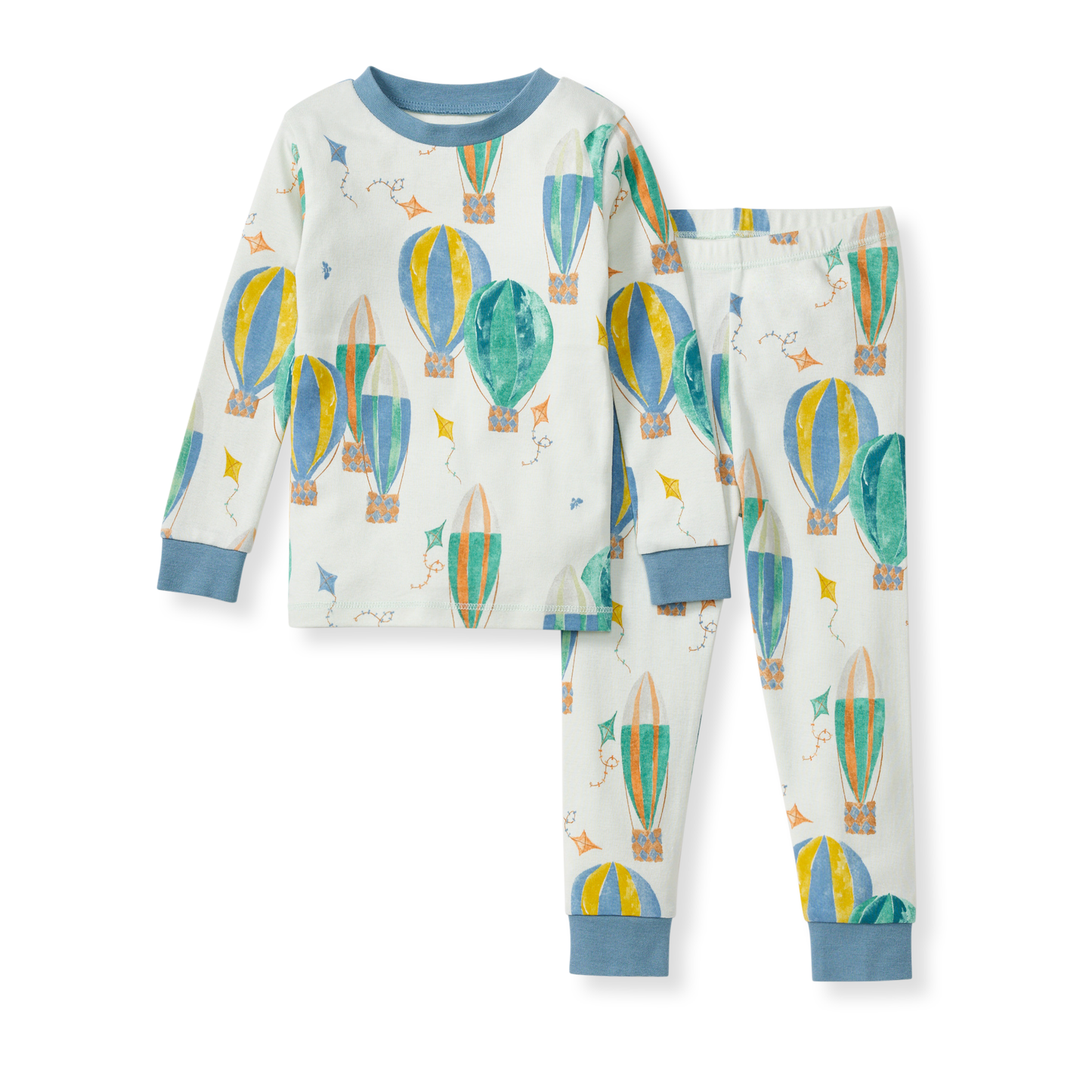 ORGANIC COTTON PAJAMAS - HOT AIR BALLOON FESTIVAL - 2 PIEZAS