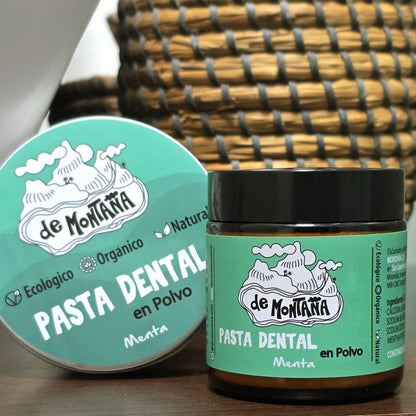 PASTA DENTAL EN POLVO - MENTA