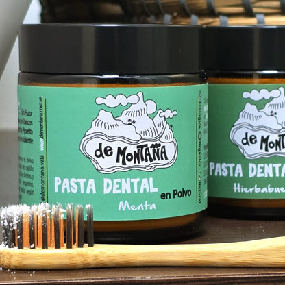 PASTA DENTAL EN POLVO - MENTA