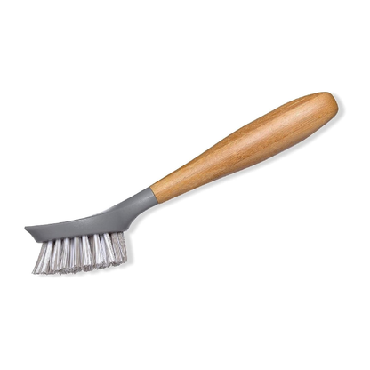 CAST IRON SCRUB BRUSH WITH SCRAPER