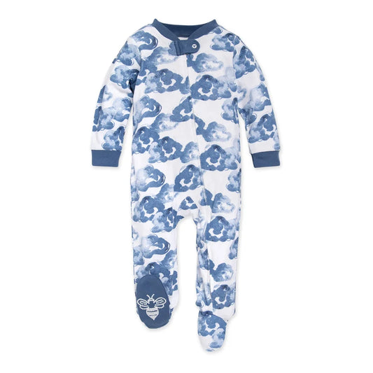 ORGANIC COTTON PAJAMAS -  MOONLIGHT CLOUDS - 1 PIEZA