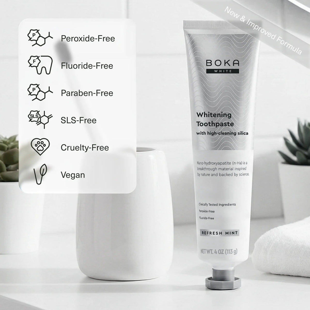 N-HA WHITENING TOOTHPASTE - REFRESH MINT