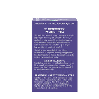 ORGANIC ELDERBERRY IMMUNE TEA