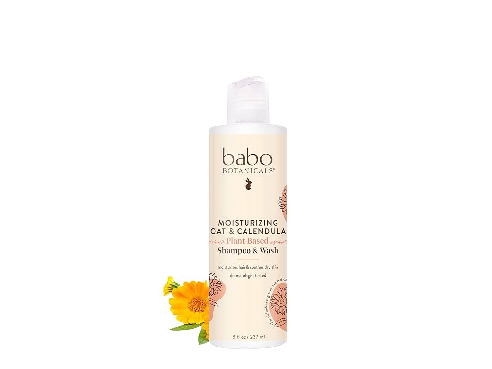 MOISTURIZING OAT & CALENDULA SHAMPOO & WASH