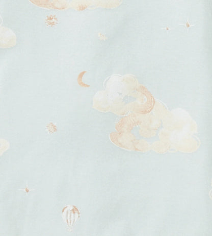 ORGANIC COTTON PAJAMAS - GOOD NIGHT SKY - ICE FLOW - 1 PIEZA