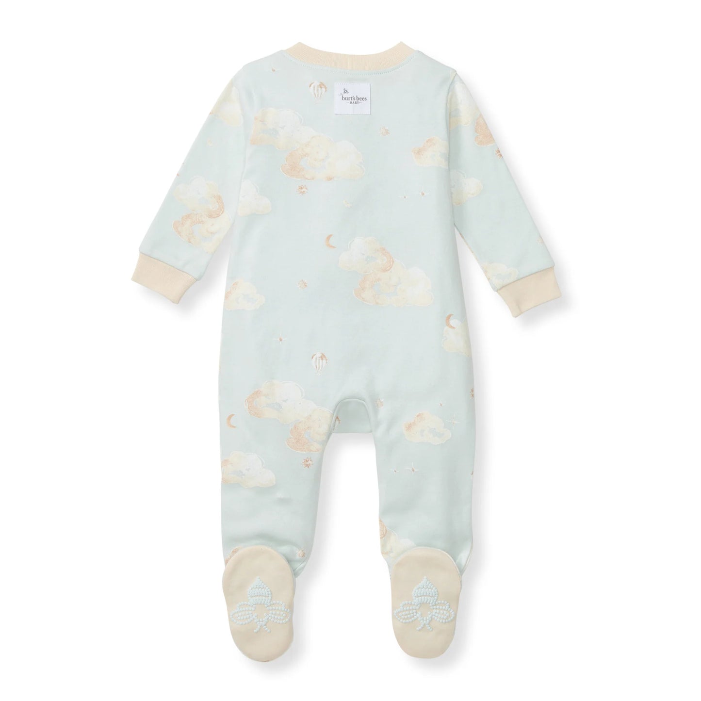ORGANIC COTTON PAJAMAS - GOOD NIGHT SKY - ICE FLOW - 1 PIEZA