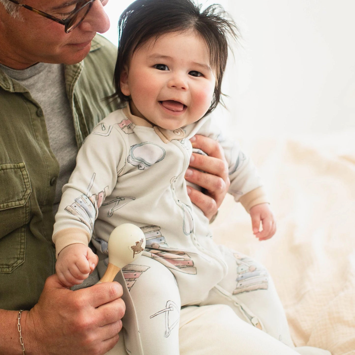 ORGANIC COTTON PAJAMAS - MAKING MUSIC - 2 PIEZAS