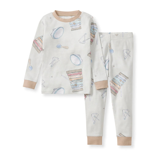 ORGANIC COTTON PAJAMAS - MAKING MUSIC - 2 PIEZAS