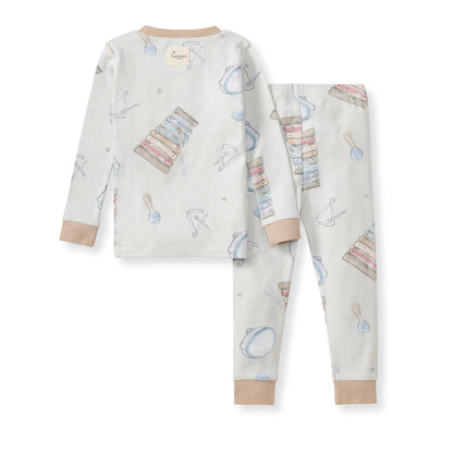 ORGANIC COTTON PAJAMAS - MAKING MUSIC - 2 PIEZAS