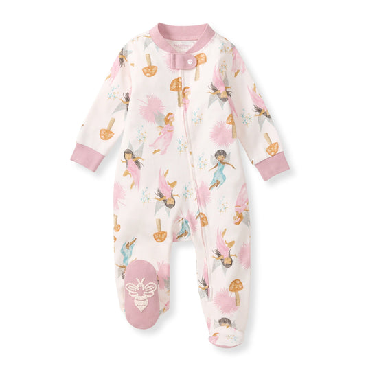 ORGANIC COTTON PAJAMAS - FAIRY GARDEN - 1 PIEZA