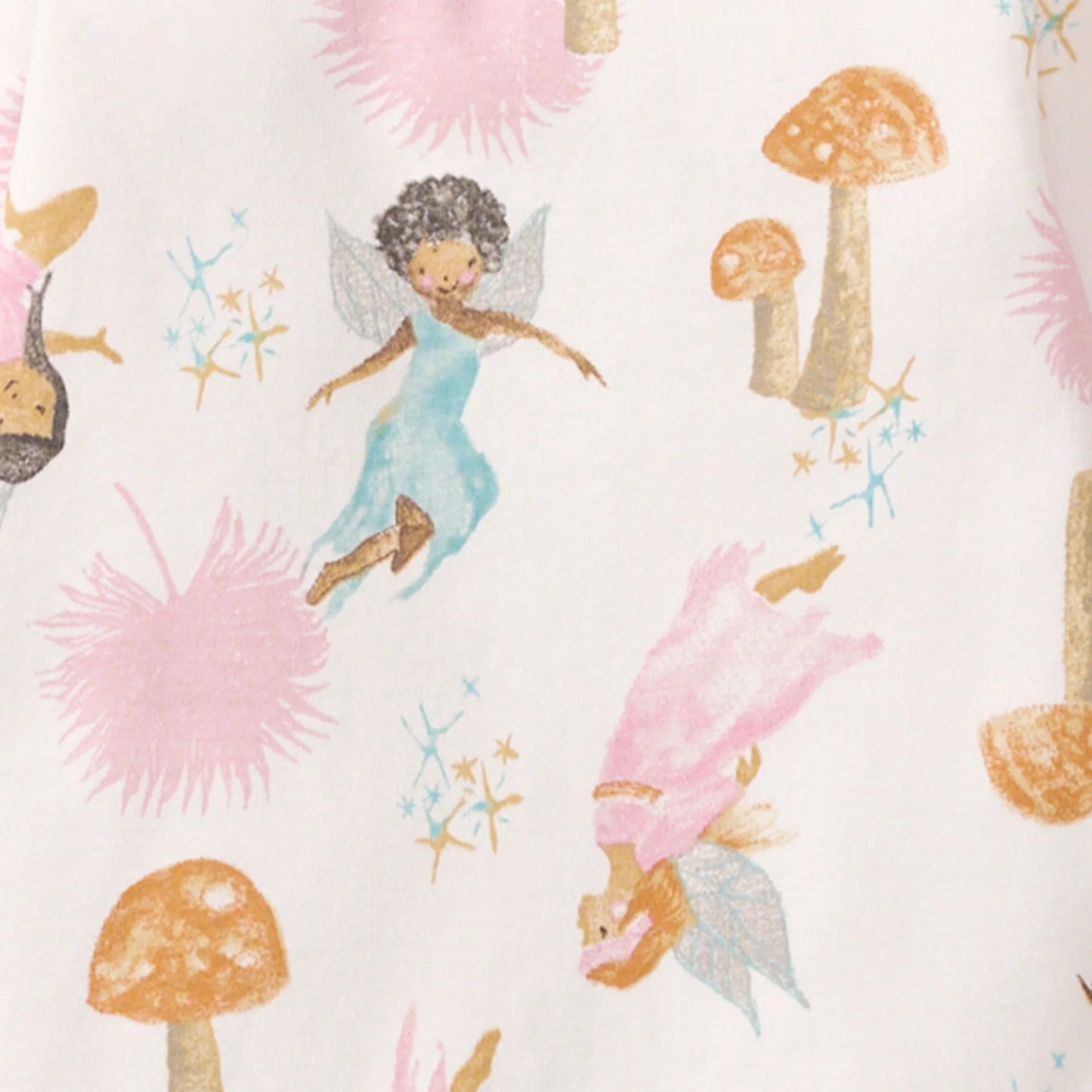 ORGANIC COTTON PAJAMAS - FAIRY GARDEN - 1 PIEZA