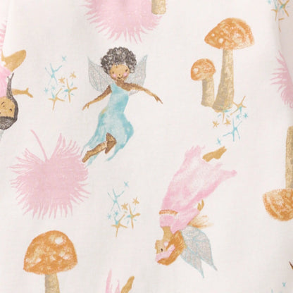 ORGANIC COTTON PAJAMAS - FAIRY GARDEN - 1 PIEZA