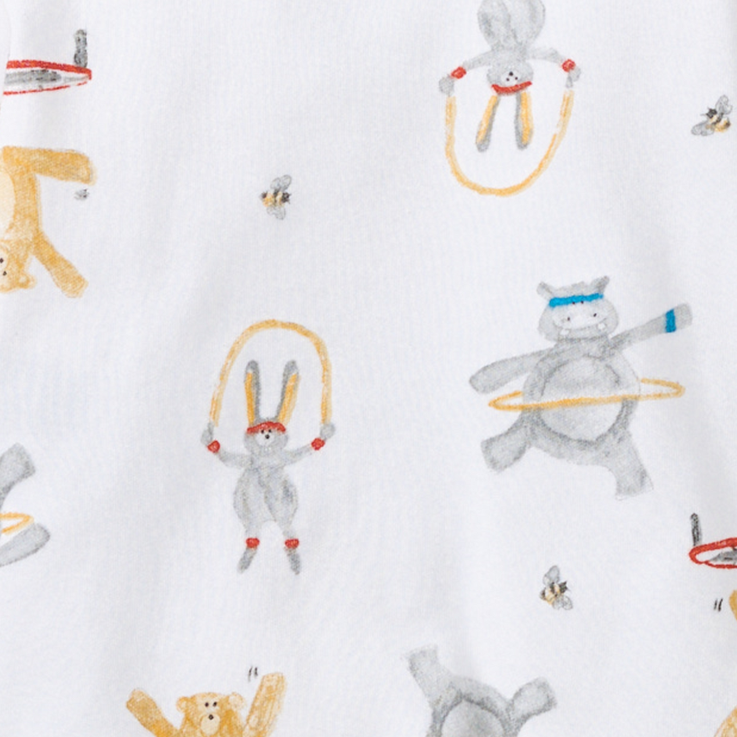 ORGANIC COTTON PAJAMAS - JUNGLE GYM - 2 PIEZAS