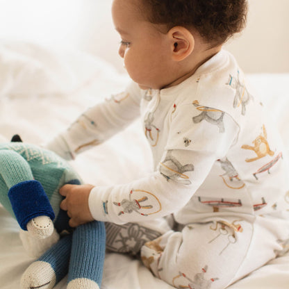 ORGANIC COTTON PAJAMAS - JUNGLE GYM - 1 PIEZA