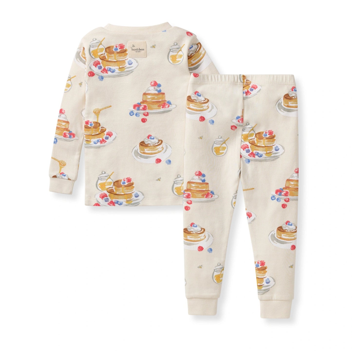 ORGANIC COTTON PAJAMAS - FLUFFY PANCAKES - 2 PIEZAS