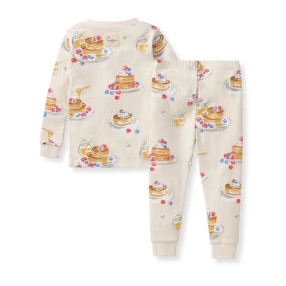 ORGANIC COTTON PAJAMAS - FLUFFY PANCAKES - 2 PIEZAS