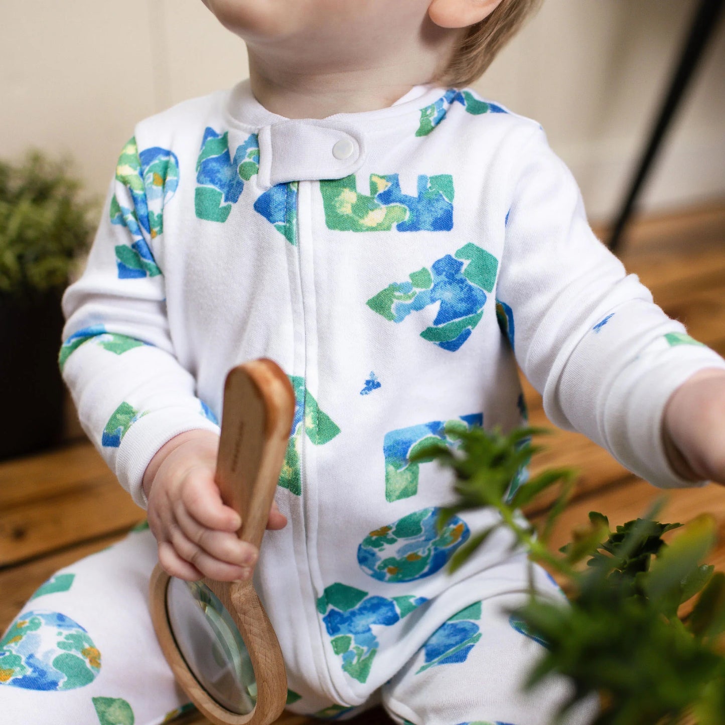 ORGANIC COTTON PAJAMAS - EARTH LOVE - 1 PIEZA