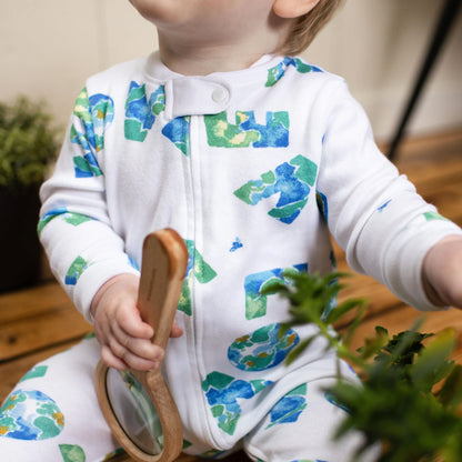 ORGANIC COTTON PAJAMAS - EARTH LOVE - 1 PIEZA