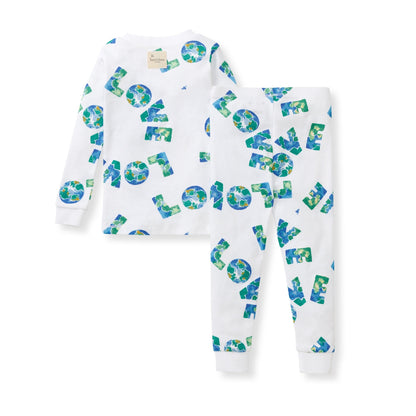 ORGANIC COTTON PAJAMAS - EARTH LOVE - 2 PIEZAS